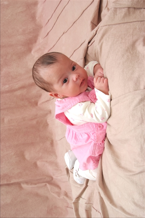 Joyful Newborn Portrait