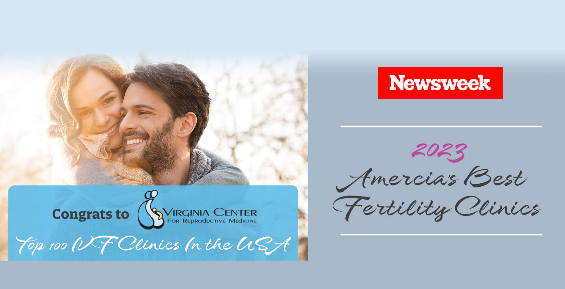 Congrats to VCR Med for being named Top 100 IVF Clinics In the USA
