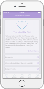Find out about The Infertility Diet app!