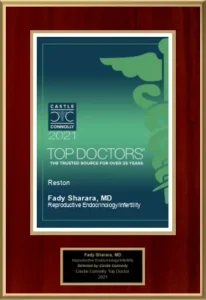 2021 Castle Connoly Top Doctors Award